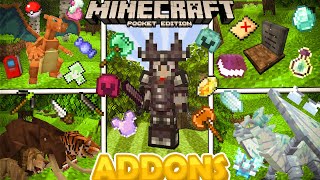 😮Los 12 addons más increíbles para Minecraft PEBedrock 12071 [upl. by Hillel771]