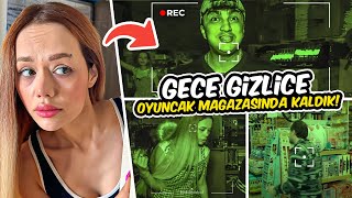 GECE GİZLİCE OYUNCAK MAĞAZASINDA KALMAK  OykuKarta GorilFaruk [upl. by Acinorej]