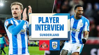 PLAYER INTERVIEW  Delano Burgzorg amp Danny Ward reflect on three points on Wearside [upl. by Vinnie]