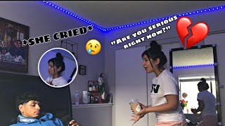 BREAKING UP WITH MY GIRLFRIEND PRANK MUST WATCH😭 [upl. by O'Gowan]