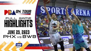 Blackwater vs Phoenix highlights  2023 PBA on Tour  June 25 2023 [upl. by Llenart]