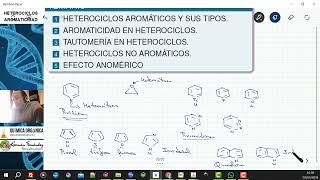 TEMA 36 HETEROCICLOSAROMATICIDAD  TEMARIO [upl. by Eltrym]