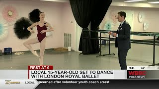 Hoover 15yearold chosen for Royal Ballet School in London this summer [upl. by Gloriana]