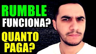 RUMBLE PAGA DE VERDADE CONCORRENTE DO YOUTUBE [upl. by Anagnos795]