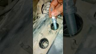 Spark plug 🤔 How to replace car Spark plug shorts carcare cartips carmaintenance [upl. by Eedna]