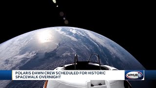 Polaris Dawn crew prepares for historic spacewalk [upl. by Canon562]