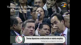 Así votaron algunos Diputados a favor y en contra de la reforma energética de Lozoya [upl. by Viking]