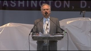 Richard Dawkins and his Foundation at the Reason Rally [upl. by Eob]