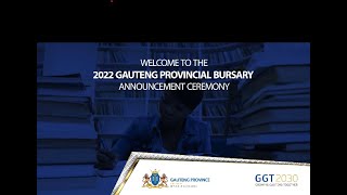 2022 GAUTENG CITY REGION ACADEMY BURSARY AWARDS [upl. by Emorej539]