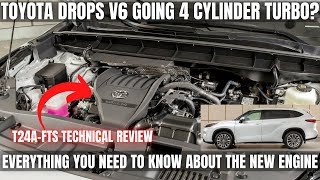 Toyota Drops v6 Going 4 Cylinder Turbo  Everything You Need to Know about the New Engine [upl. by Maggio]