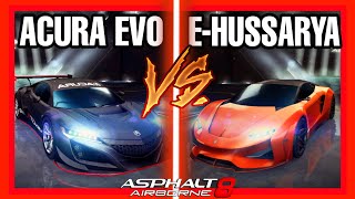 Is the FREE new car WORTH IT  Asphalt 8 Arrinera eHussarya vs Acura NSX GT3 Evo Test [upl. by Oberheim958]