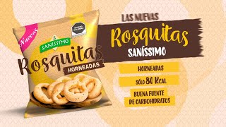 Nuevas Rosquitas Horneadas Saníssimo [upl. by Giacobo]