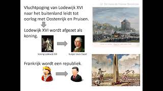 12 De tweede Franse Revolutie vwo HC Verlichting 16501900 [upl. by Tinaret]