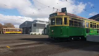 Trams at the Museum tram [upl. by Enyawd]