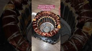 Samsung Dishwasher Circulation Pump Motor Replacement [upl. by Ymmik]