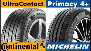 Continental UltraContact vs Michelin Primacy 4 [upl. by Straub500]