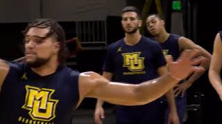 Marquette Basketball Fiserv Forum First Practice [upl. by Ahsiri]