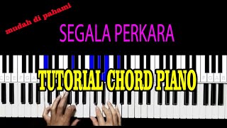 SEGALA PERKARA TUTORIAL CORD PIANO tutorialpiano [upl. by Swords833]