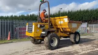 BARFORD SX7000 7t straight skip dumper [upl. by Ormand338]