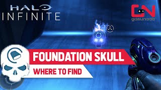 Foundation SKULL Location Halo Infinite [upl. by Holbrooke]