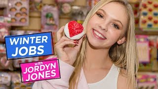 JORDYN JONES DIY CUPCAKE DECORATING Winter Jobs w Jordyn Jones [upl. by Animlehliw]