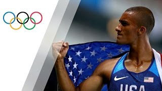 Ashton Eaton equals Decathlon Olympic Record [upl. by Uok]