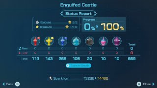 Pikmin 4  Engulfed Castle In One Run 100 Guide  No Deaths All Treasures All Castaways [upl. by Kinnie]