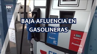 BAJA AFLUENCIA EN GASOLINERAS [upl. by Doowle]