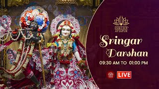 Live Darshan 900 am  100 pm at ISKCON Attapur on 20th July 2024 [upl. by Taima]