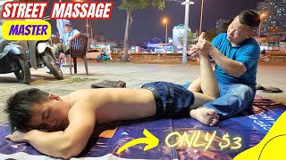 VIETNAM STREET MASSAGE 3  NO TALKINGBest videos for deep sleep [upl. by Etneciv535]