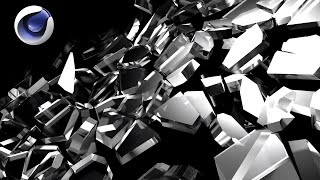 Crash  Make a Simple quotShattered Glassquot in Cinema 4D [upl. by Hoo885]