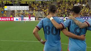 Penalty Shootout  Columbus Crew vs New York City FC  Leagues Cup  August 17 2024 [upl. by Guimond253]