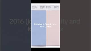 Every single Pantone Colour of the Year from 20002024  House Beautiful [upl. by Onifled]