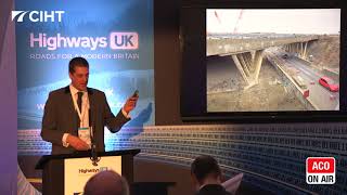 M1 J19 Improvement Scheme  Mark Sutton Project Manager for Skanska speaking at Highways UK [upl. by Ikcir]