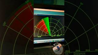 DIY Arduino Radar shorts robotics diy arduino diyprojects [upl. by Anelak]