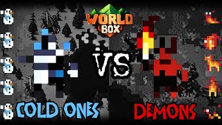 Cold Ones vs Demons  Worldbox Short Film [upl. by Dusty334]