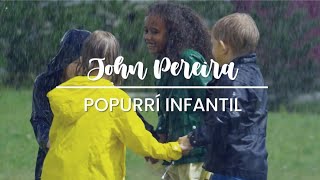 Popurri Infantil  video lyric todo en el cielo chispas radiantes Jonh Pereira [upl. by Kimber]