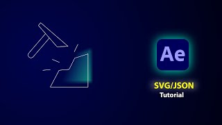 How to create website icon animation in Adobe After Effects Render SVGJSON [upl. by Lienaj]