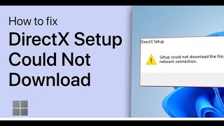 How to Fix Directx Error  Fix All Directx Error  Download amp Install All DirectX Official [upl. by Leohcin]