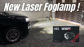 New Aes Laser Foglamp  bullaes [upl. by Lebyram]