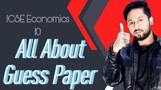 Economics Class 10 icse  ICSE Economics Class 10  Icse Economics Class 10 important Questions [upl. by Pope341]