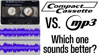 Cassette Tape vs MP3 Audio Comparison [upl. by Ttirrej]