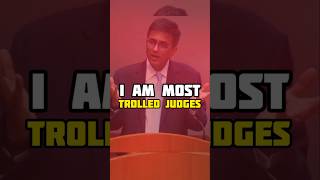 I am most trolled Judge in the system  CJI Chandrachud  India [upl. by Kinnie]