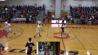 Lyme vs Old Forge High School Varsity Basketball [upl. by Angrist]