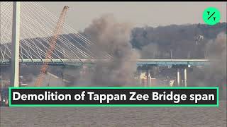 Demolition of the Tappan Zee Bridge [upl. by Tnarb]