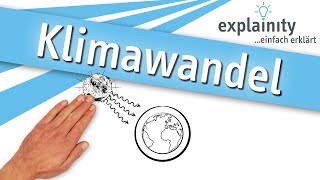 Klimawandel einfach erklärt explainity® Erklärvideo [upl. by Aihseket13]