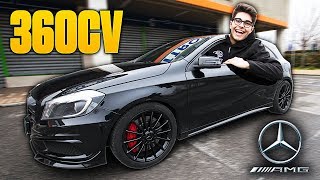 HO PROVATO 360 CAVALLI MERCEDES A45 AMG [upl. by Haliak]