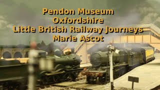 Pendon Museum Oxfordshire Little British Railway Journeys Marie Ascot [upl. by Ullund504]