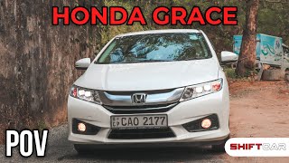 HONDA GRACE 2015 Hybrid Cinematic Walkthrough and GoPro POV Drive Along  SHIFTCAR [upl. by Aenyl]