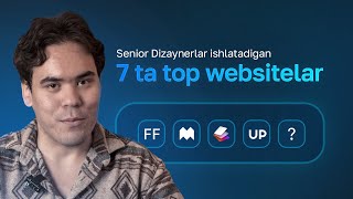 Dizaynerlik oyinini ozgartirib yuboradigan Top 7 Websitelar  Oyatillo Nabijonov [upl. by Ap422]